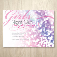 Girls Night Out Invitation Templates Printable