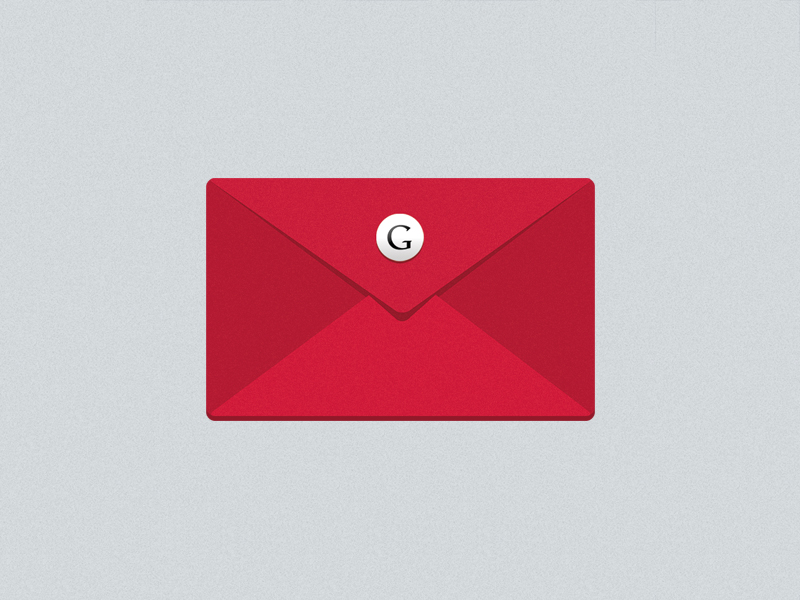 17 Flat Gmail Icon Images