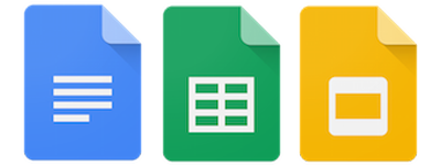 Google Docs Sheets and Slides