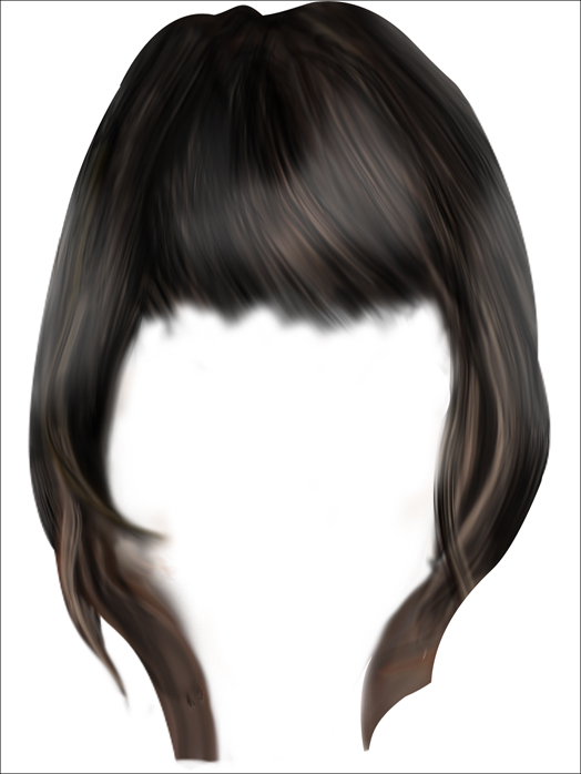 Hair for Photoshop PSD Files