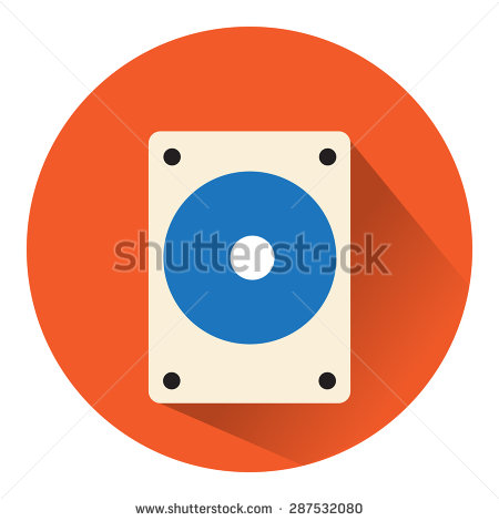 Hard Drive Icon Vector