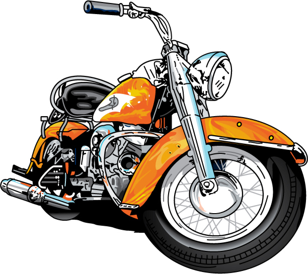 Harley-Davidson Motorcycle Clip Art Free