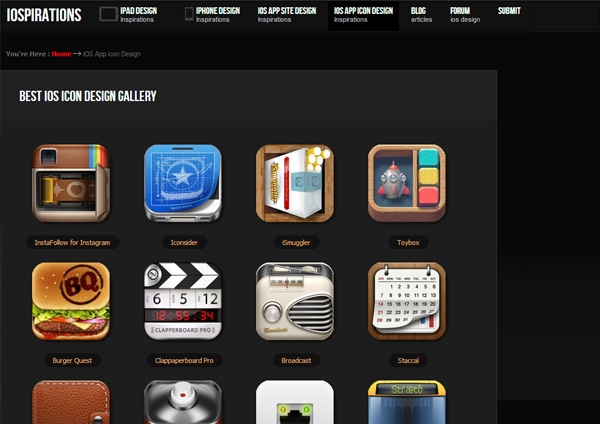 iOS App Icon Designs