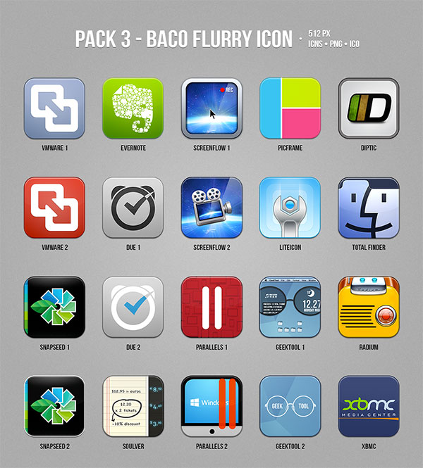 iPhone App Icons iOS 9