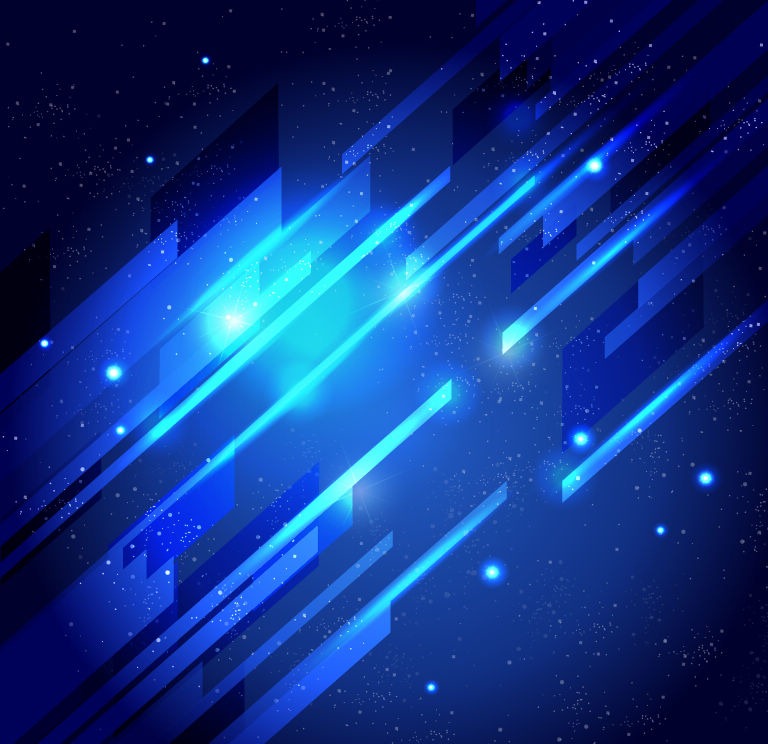 19 Blue Abstract Light Vector Images