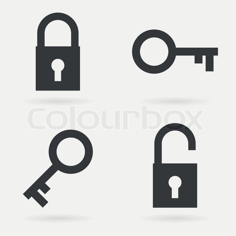 Lock and Key Icon