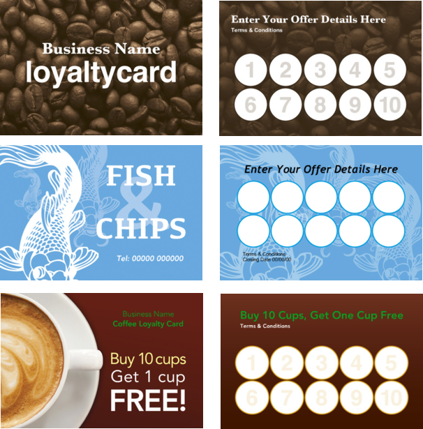13 Reward Card Designs Images
