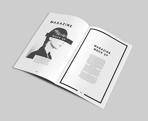 Magazine PSD Template