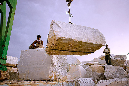 Marble Quarry Cranes