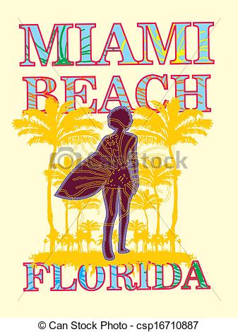 Miami Beach Clip Art