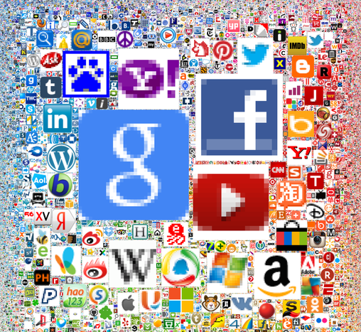 Most Popular Websites Icons