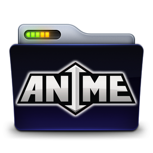 Movie Folder Icon Anime