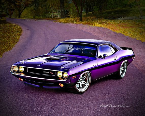 Muscle Car 1970 Dodge Challenger 426 Hemi