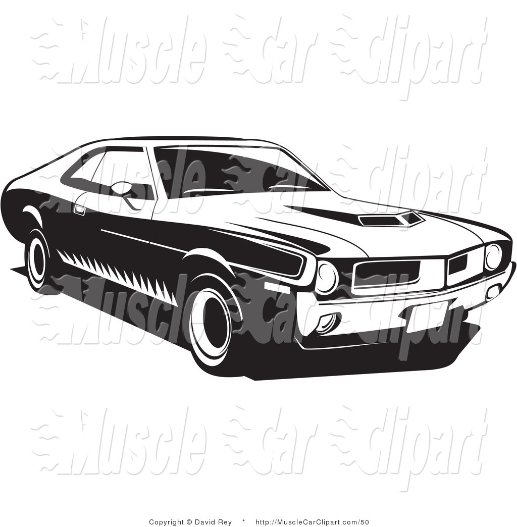 Muscle Car Clip Art