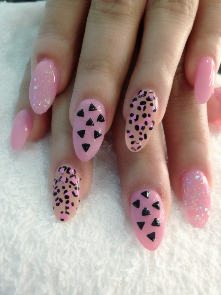 10 Oval Nail Designs Images