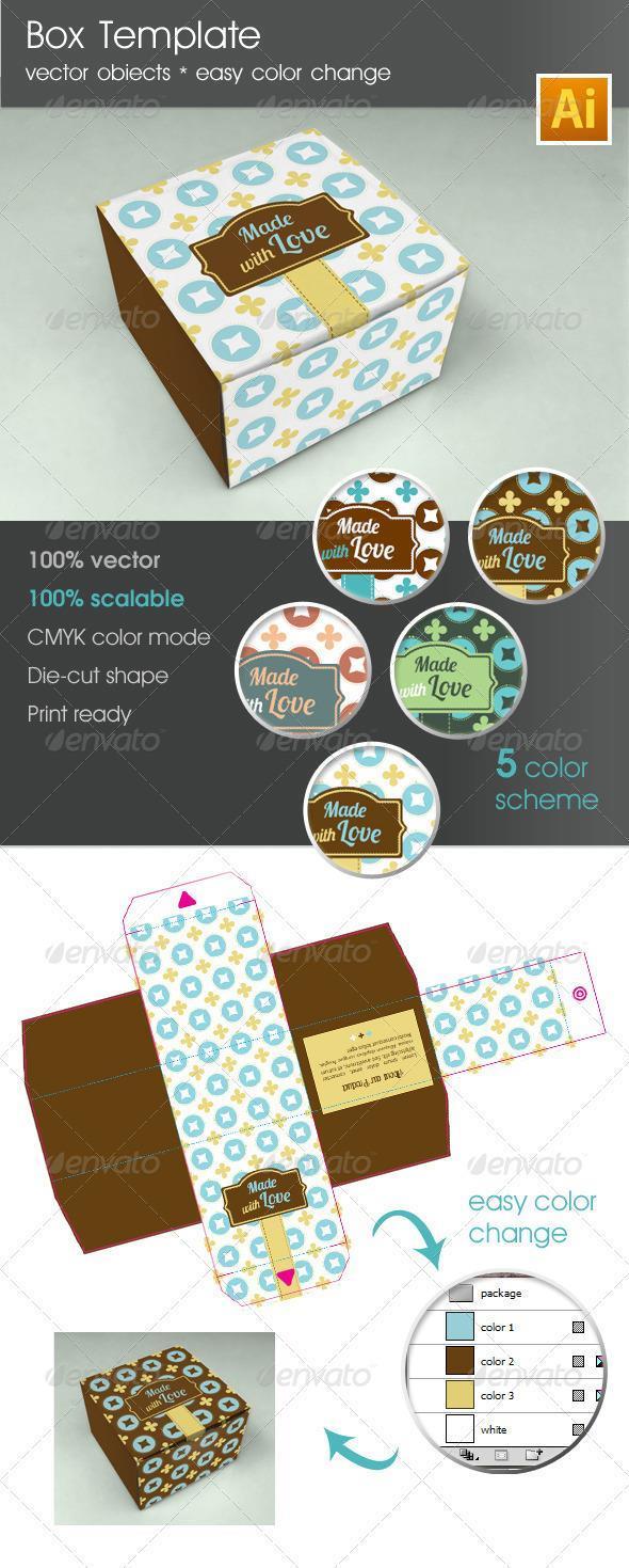 Package Design Templates Boxes