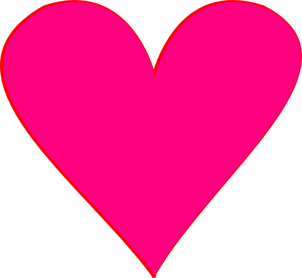 Pink Heart Clip Art