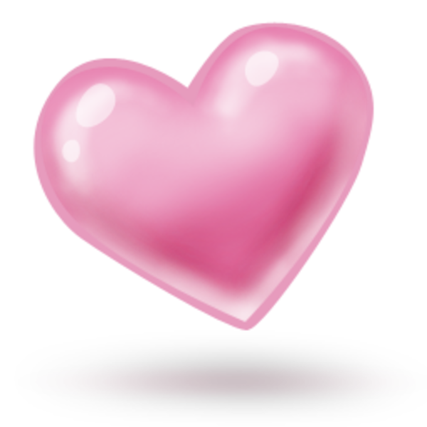 Pink Heart Icon