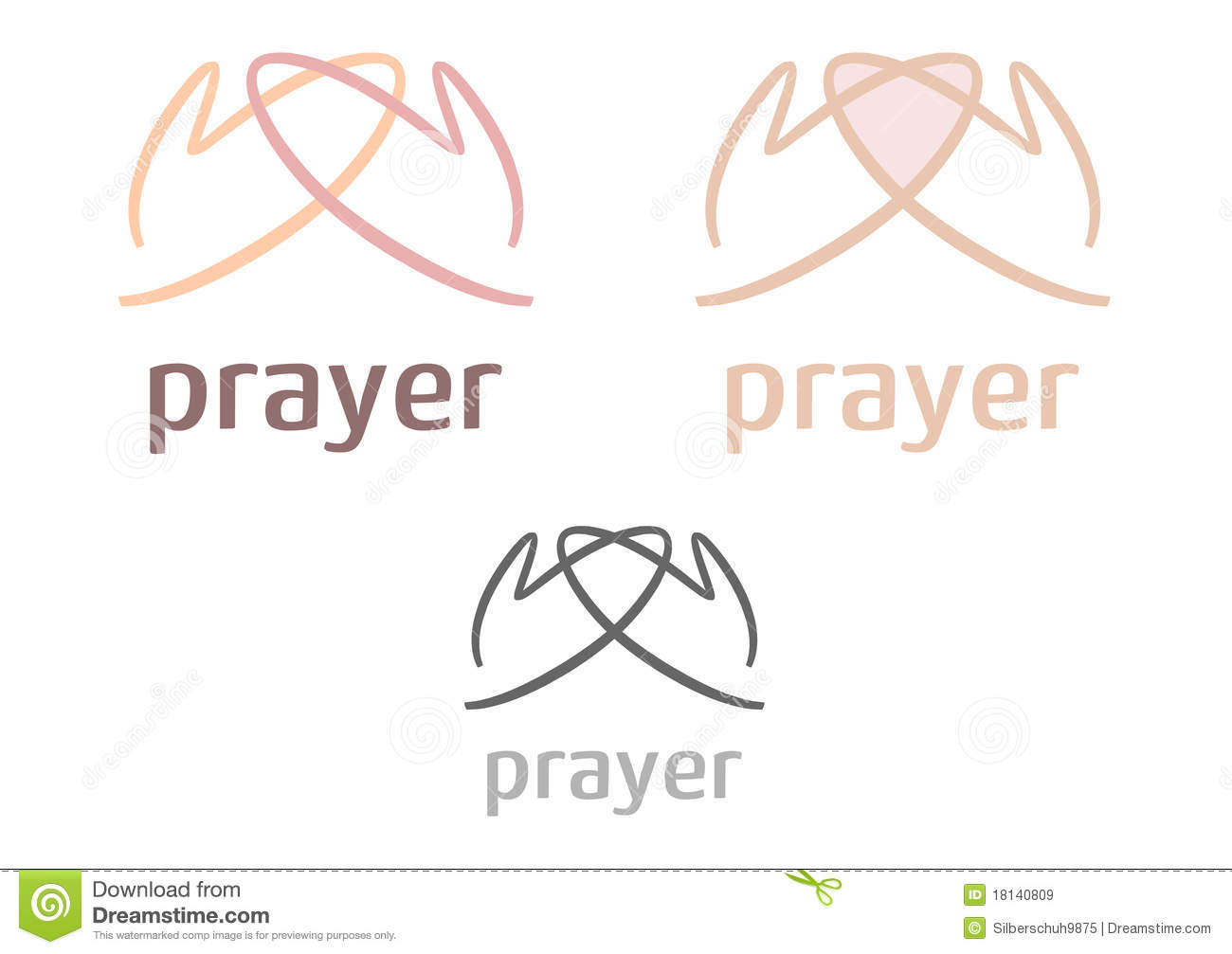 Prayer Hands Icon Prayer Hands Icon