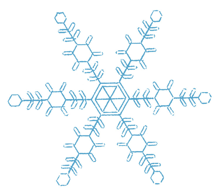 Pretty Snowflake Clip Art