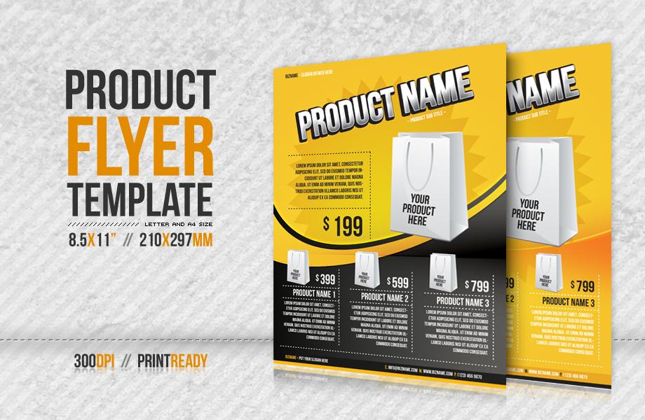 Product Flyer Template