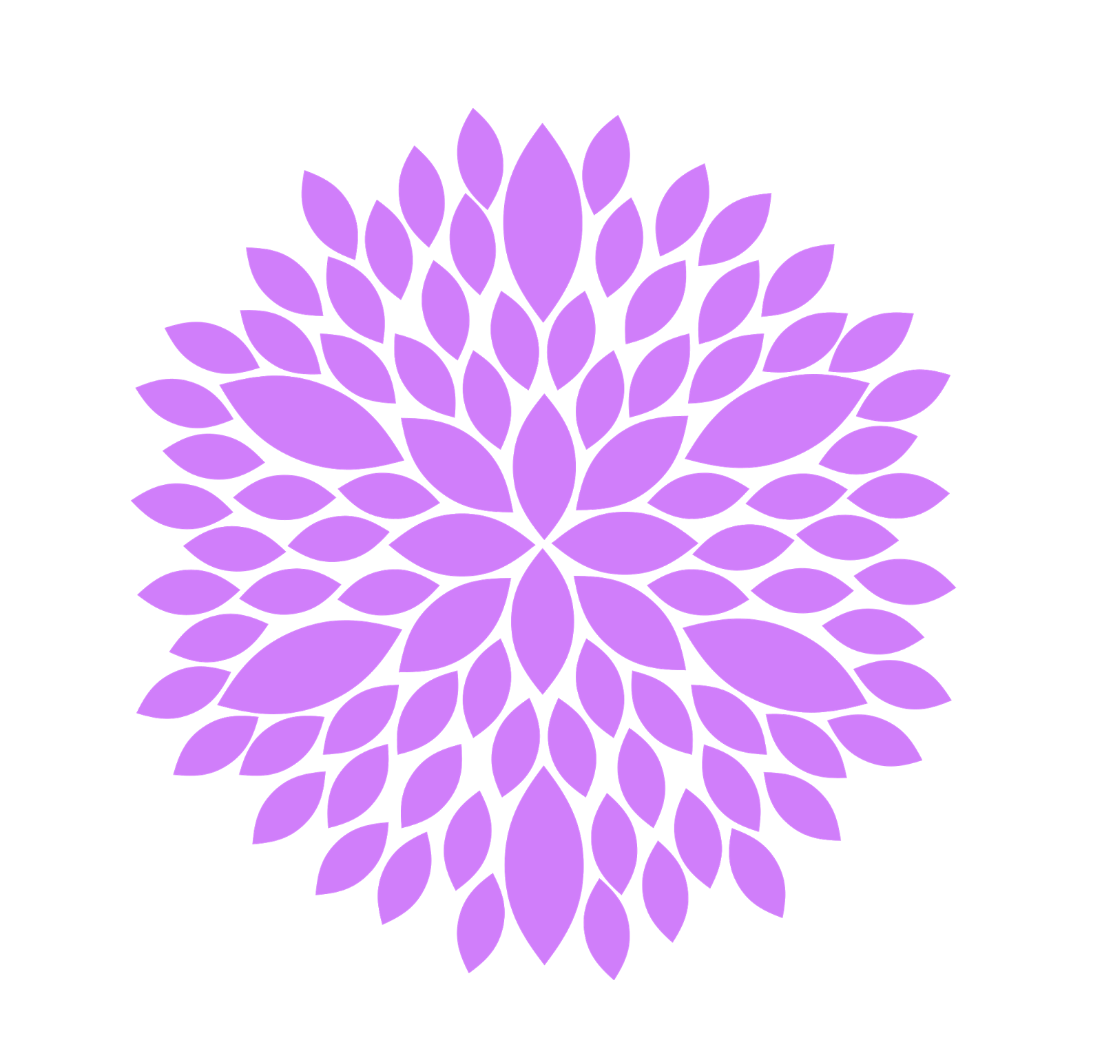 Purple Flower Clip Art