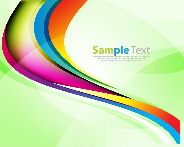 Rainbow Wave Vector Graphic Rainbow Wave Vector Graphic