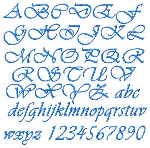 Script Fonts Alphabet Letters Script Fonts Alphabet Letters