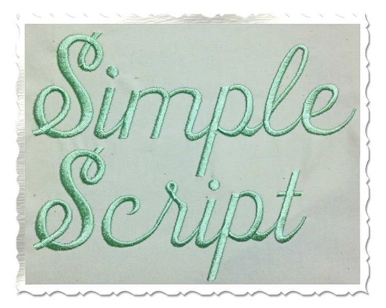11 Ford Script Embroidery Font Alphabet Images