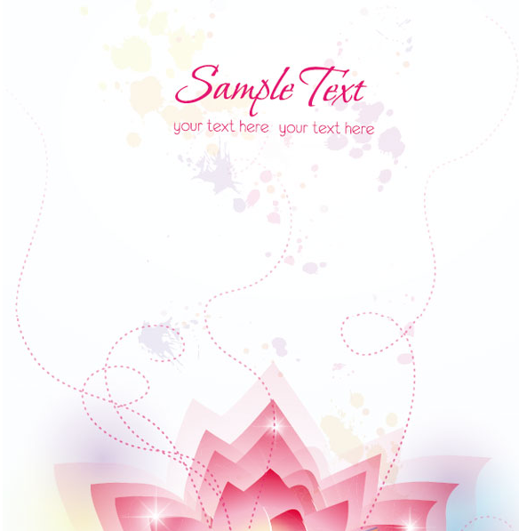 Simple Flower Vector Floral Design