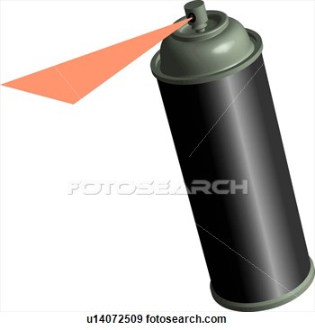 Spray Can Illustration