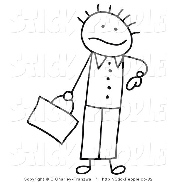 Stick Figure Clip Art Vector