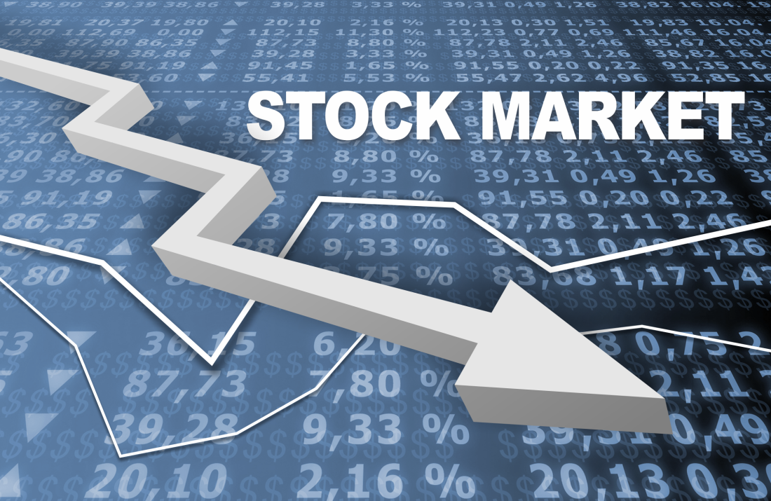 Stock Market Down Stock Market Down