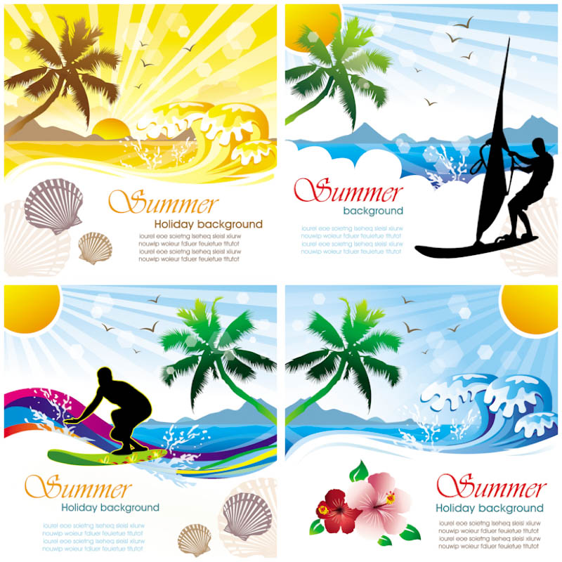 Summer Theme Clip Art Holiday Summer Theme Clip Art Holiday