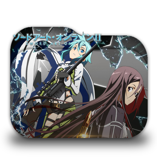 Sword Art Online 2 Folder Icon Sword Art Online 2 Folder Icon