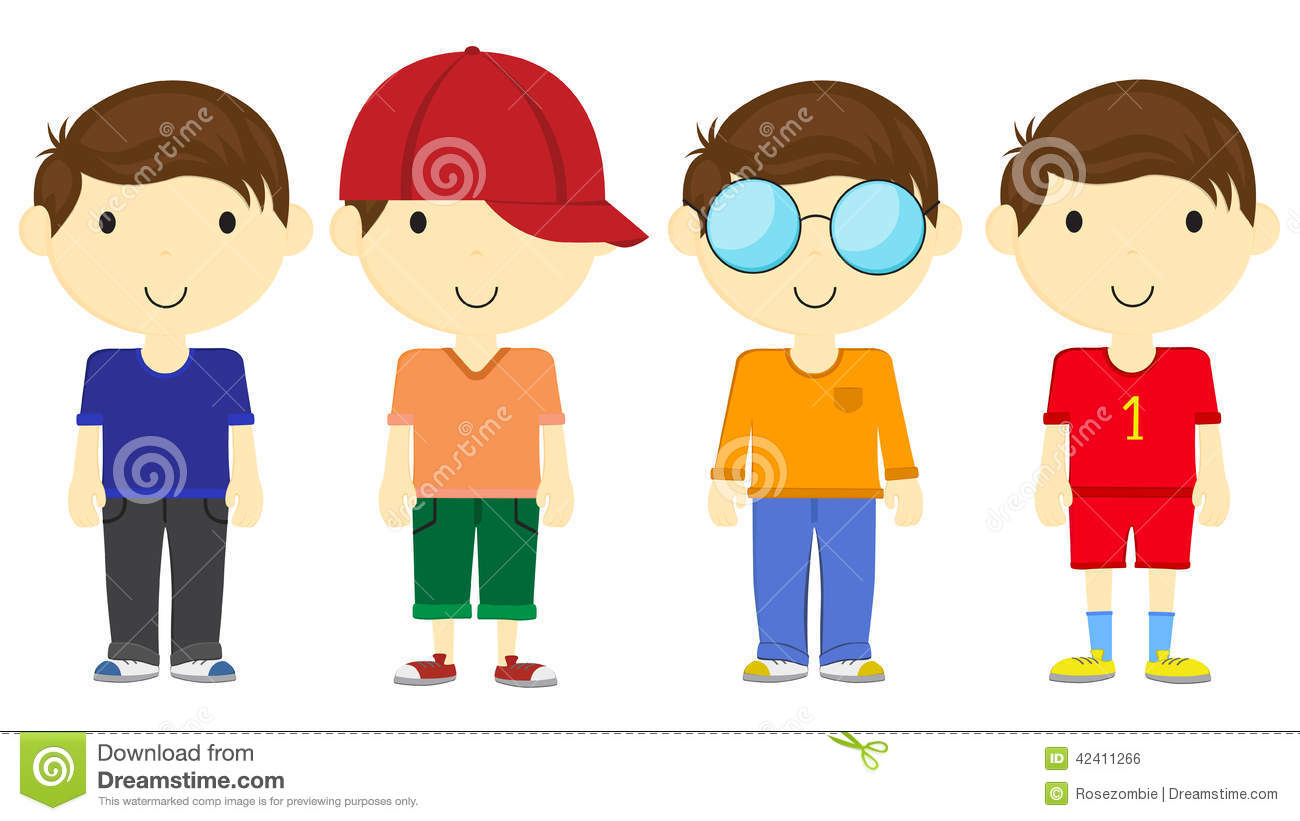 Teenage Boy Cartoon Characters