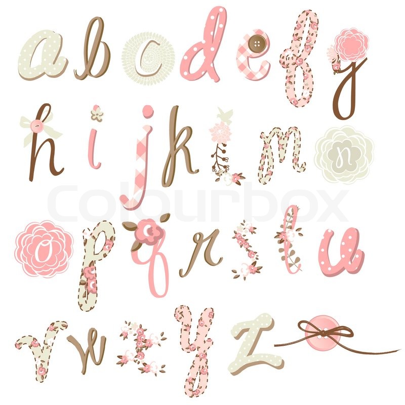 Unique Alphabet Fonts