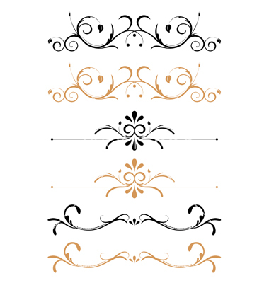 Vector Page Decorations