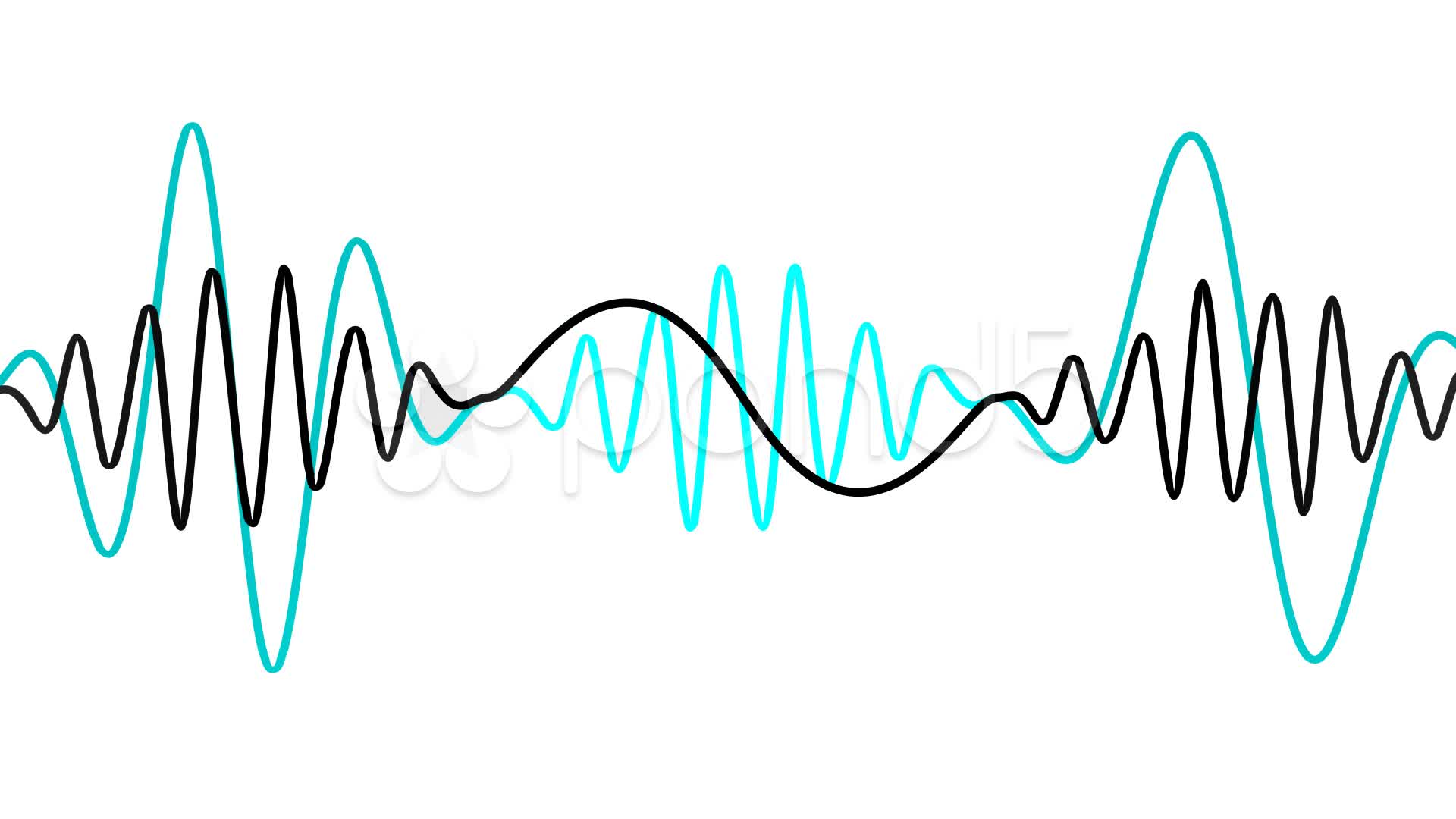 Vector Sound Waves Clip Art