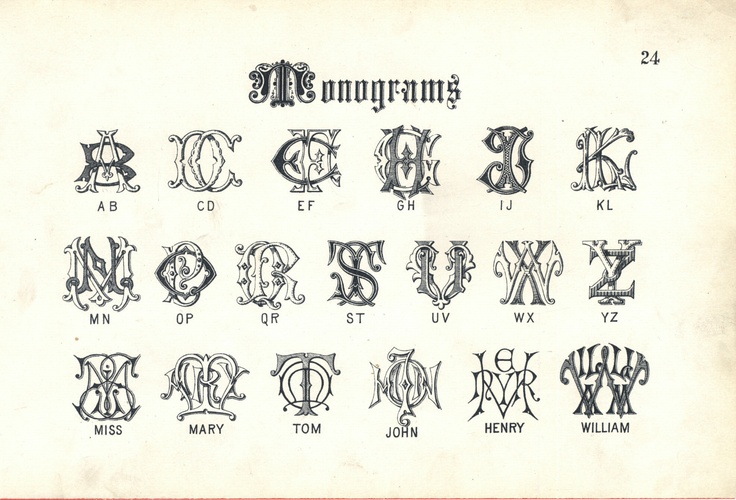 Vintage Leaf Font Alphabet Tattoo Vintage Leaf Font Alphabet Tattoo