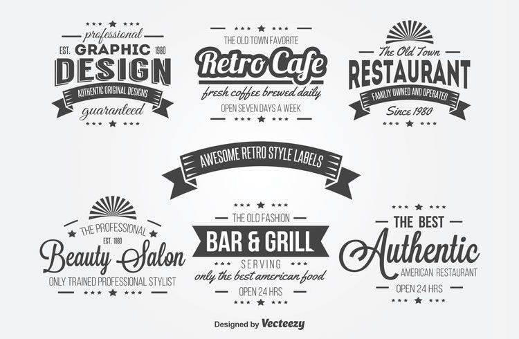 Vintage Logo Templates Free