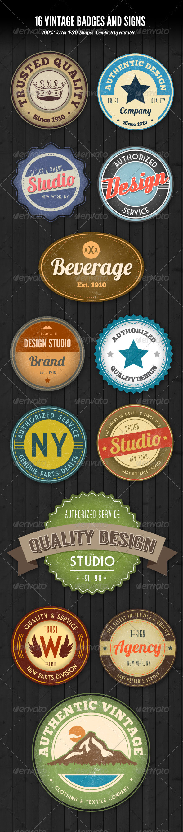 Vintage Style Logo Vintage Style Logo