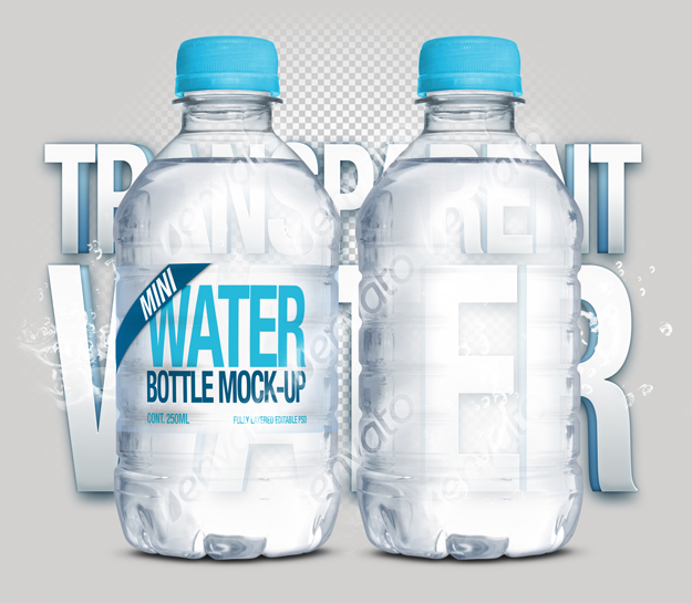 Water Bottle Mock Up