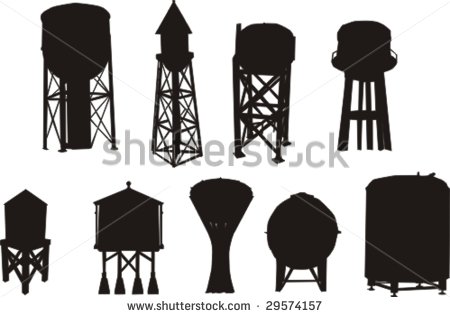 Water Tank Clip Art