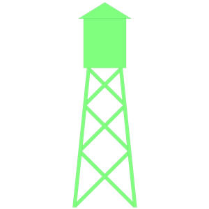 Water Tower Clip Art Free