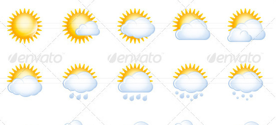 Weather Forecast Icons