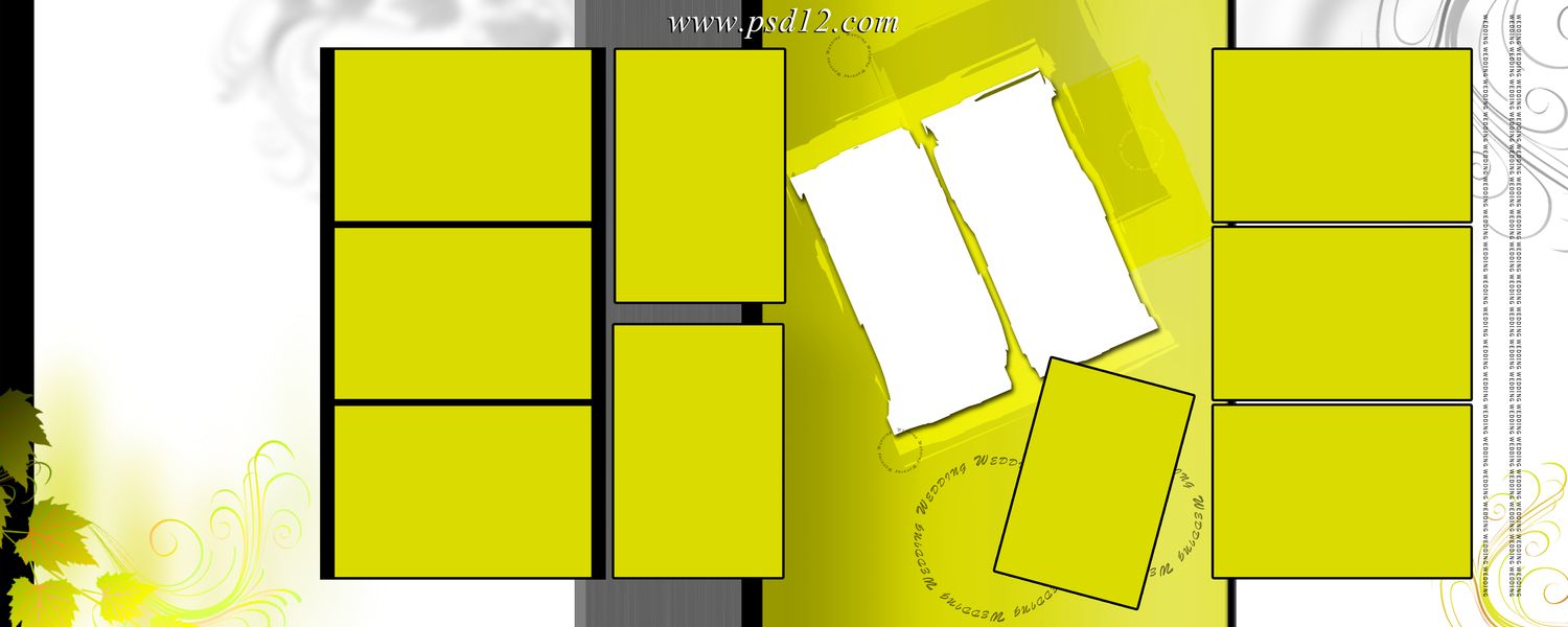 Wedding Album Templates 12X30