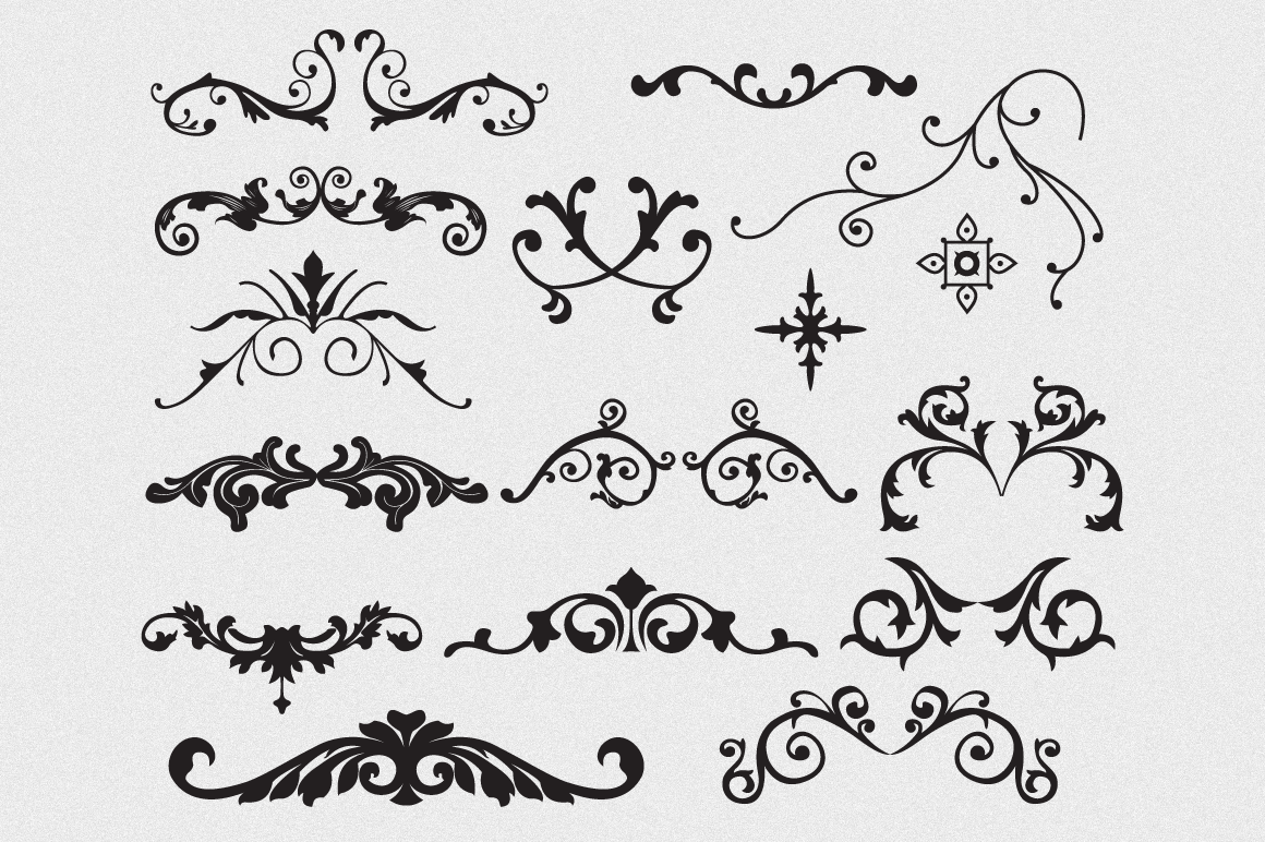 Western Flourish Vector