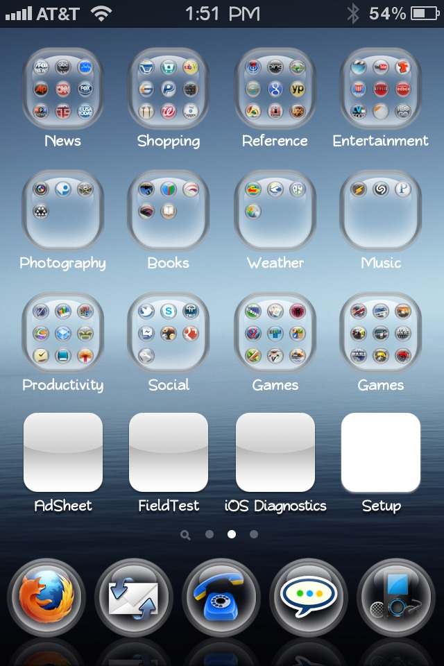 White iPhone App Icon