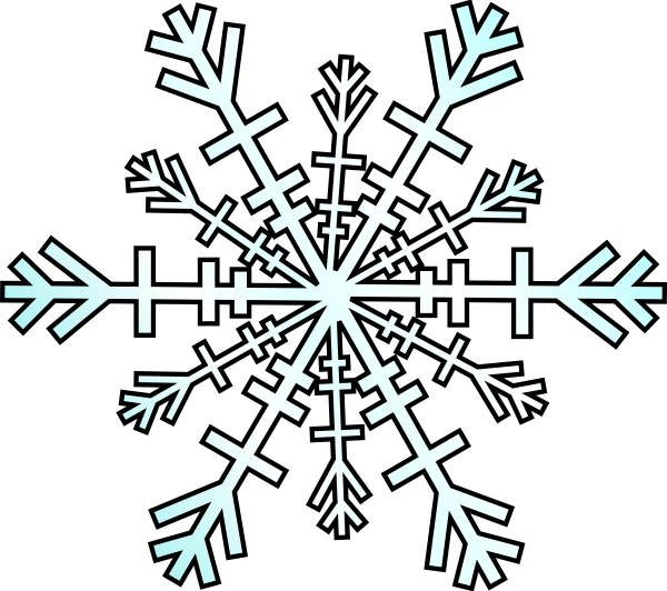 White Snowflake Clip Art Free